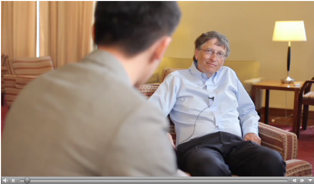 Bill Gates interview by MIT student April 2010